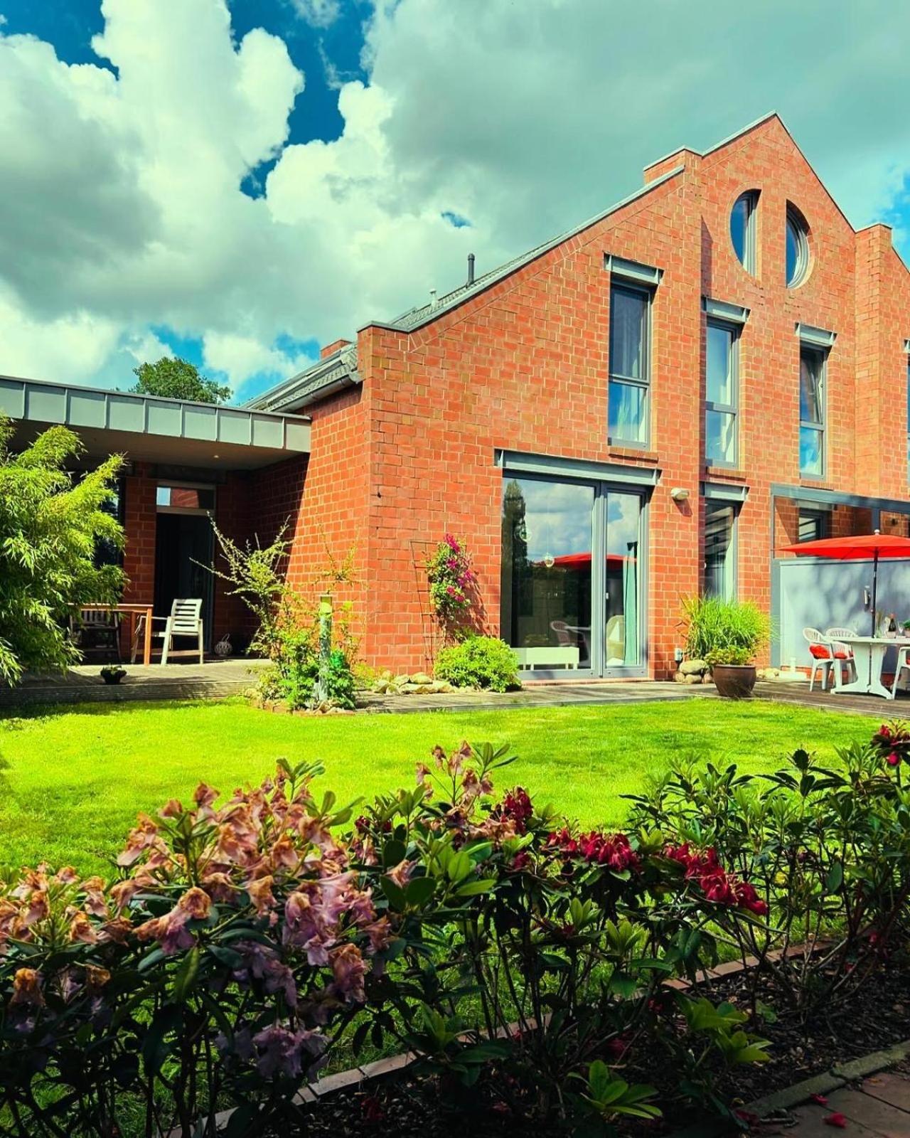Stilvolles Architektenhaus Am Jadebusen ファーレル エクステリア 写真